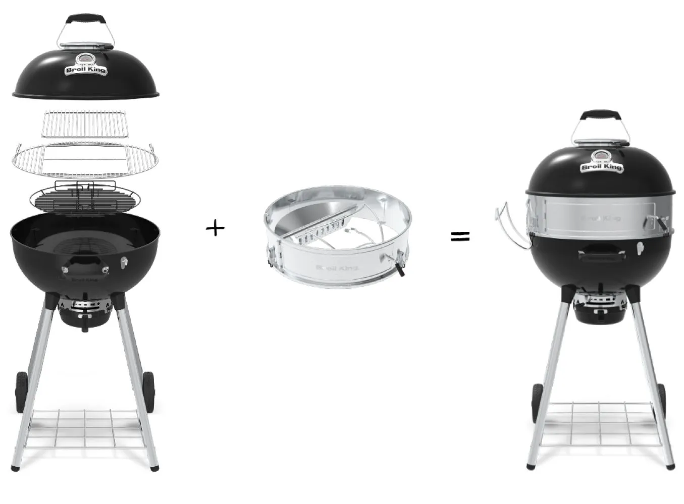 grill crown z pierścieniem kettle